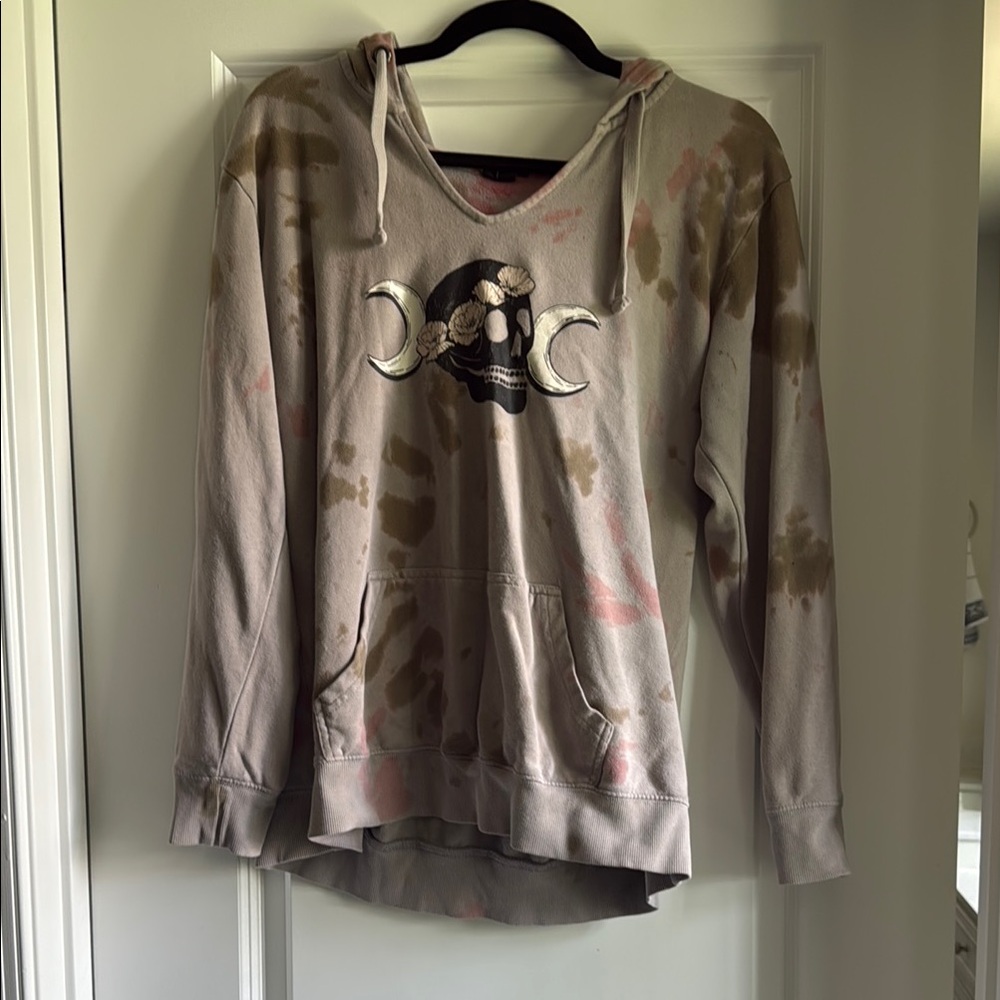 Torrid Tie-Dye Skull Hoodie